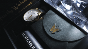 Infinity Watch V2 - Silver Case White Dial Version (Gimmick and Online Instructions) by Bluether Magic