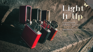 Limited Edition Light It Up Vigor Maroon (Gimmicks and Online Instructions) by SansMinds