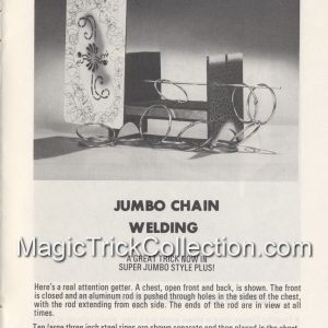 MAK Magic Deluxe Chain Welding Instruction Sheet