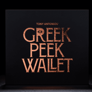 Greek Peek Wallet by Tony Antoniou