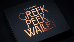 Greek Peek Wallet by Tony Antoniou