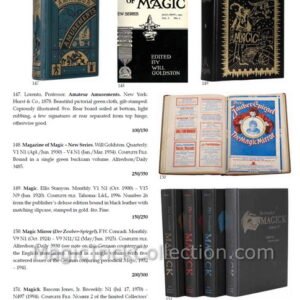 Magic Collection Richard Bloch Auction Catalog