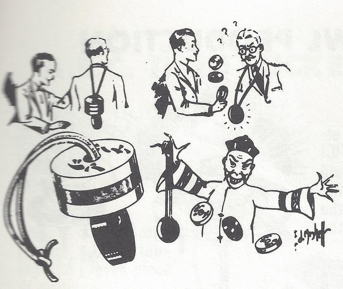 MAK Magic Checker-X Instructions - MagicTrickCollection.com Rare & Vintage Collectible Magic Tricks