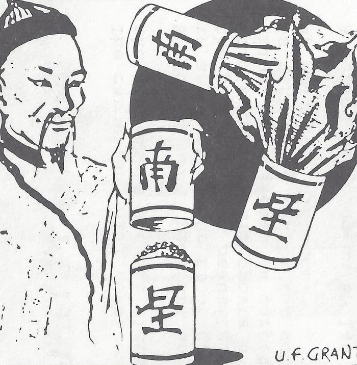 UF Grant Chink Cans Instructions - MagicTrickCollection.com Rare & Vintage Collectible Magic Tricks