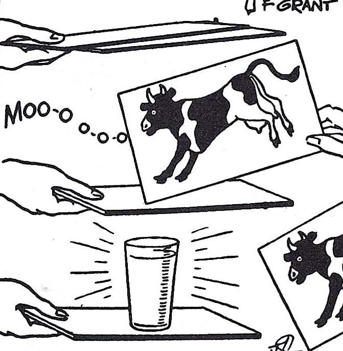 UF Grant Cow Trick Instructions - MagicTrickCollection.com Rare & Vintage Collectible Magic Tricks