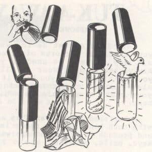 MAK Magic Dove of Peace Instructions - MagicTrickCollection.com Rare & Vintage Collectible Magic Tricks