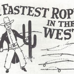 UF Grant Fastest Rope in the West Instructions- MagicTrickCollection.com Rare & Vintage Collectible Magic Tricks