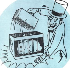 MAK Magic Fool Proof Rabbit Instructions - MagicTrickCollection.com Rare & Vintage Collectible Magic Tricks