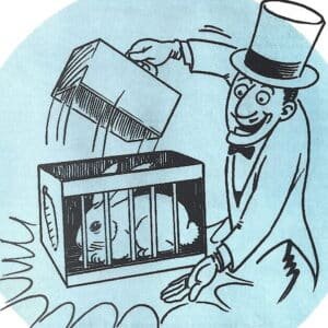 MAK Magic Fool Proof Rabbit Instructions - MagicTrickCollection.com Rare & Vintage Collectible Magic Tricks
