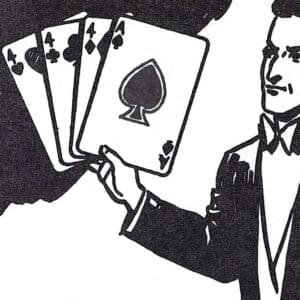 UF Grant Jumbo Judah Monte Instructions - MagicTrickCollection.com Rare & Vintage Collectible Magic Tricks