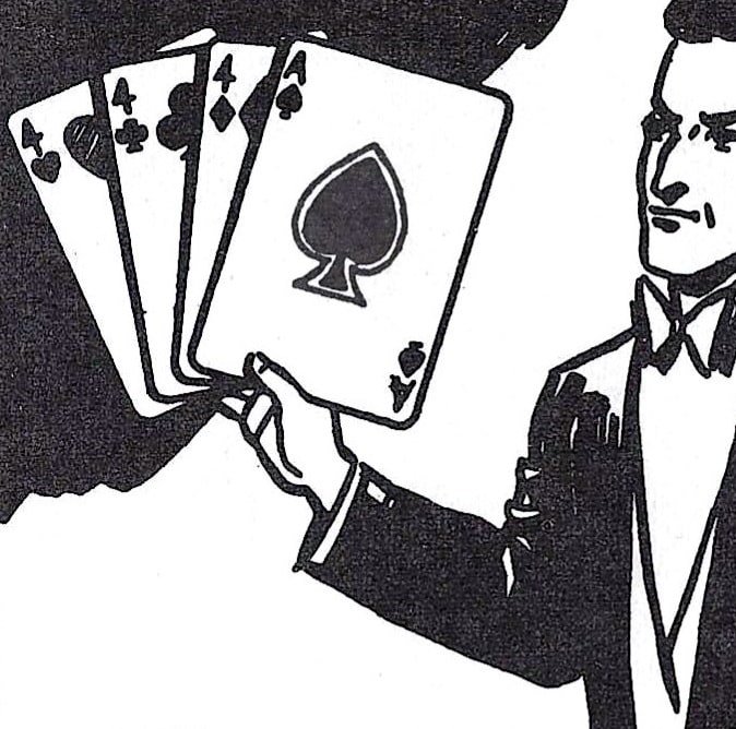 UF Grant Jumbo Judah Monte Instructions - MagicTrickCollection.com Rare & Vintage Collectible Magic Tricks