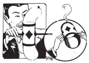 MAK Magic Nu-Way Wand Thru Balloon Instructions - MagicTrickCollection.com Rare & Vintage Collectible Magic Tricks