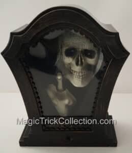 Gemmy Animated Tapping Skeleton Tombstone Lights Up Halloween