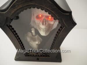 Gemmy Animated Tapping Skeleton Tombstone Lights Up Halloween
