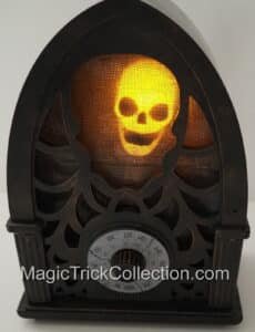 Gemmy Animated Skull Radio Halloween Prop