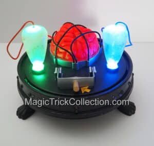 GEMMY Halloween Animated Mad Scientist Brain Switch Prop Lights Up Talks