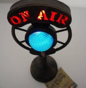 GEMMY Halloween Light & Sound On-Air Broadcast Microphone