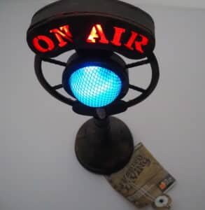 GEMMY Halloween Light & Sound On-Air Broadcast Microphone