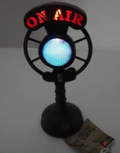 GEMMY Halloween Light & Sound On-Air Broadcast Microphone