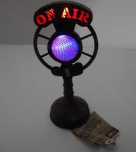 GEMMY Halloween Light & Sound On-Air Broadcast Microphone