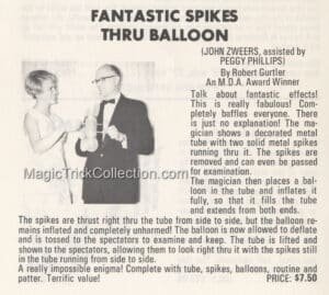 UF Grant Fantastic Spikes Thru Balloon - MAK Magic