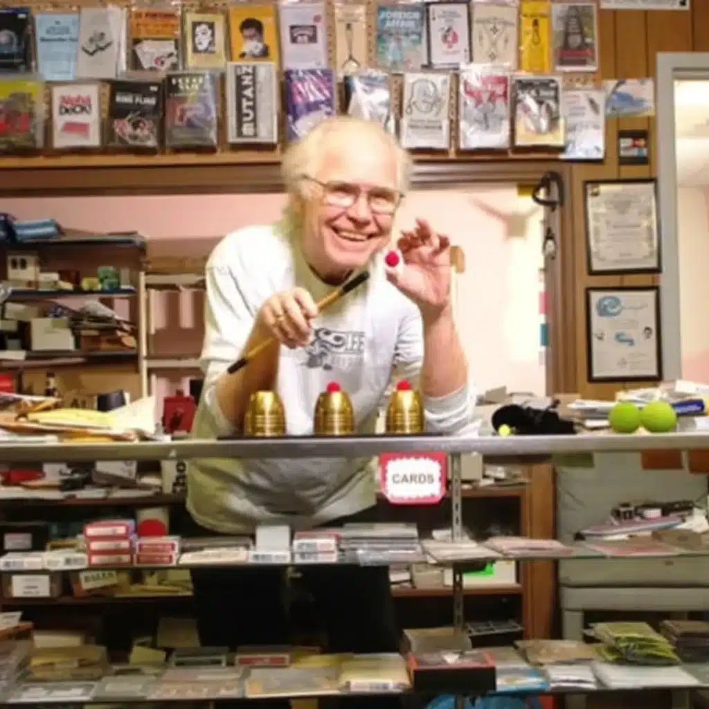 Dennis J. Haney of Denny & Lee Magic Shop Dennis J. Haney of Denny & Lee Magic Shop