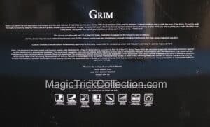 Spirit Halloween GRIM Animated Sketeton Available at MagicTrickCollection.com