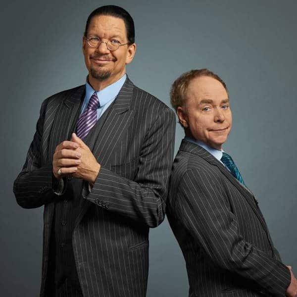 Penn & Teller Magicians - Hosts of "Fool Us"