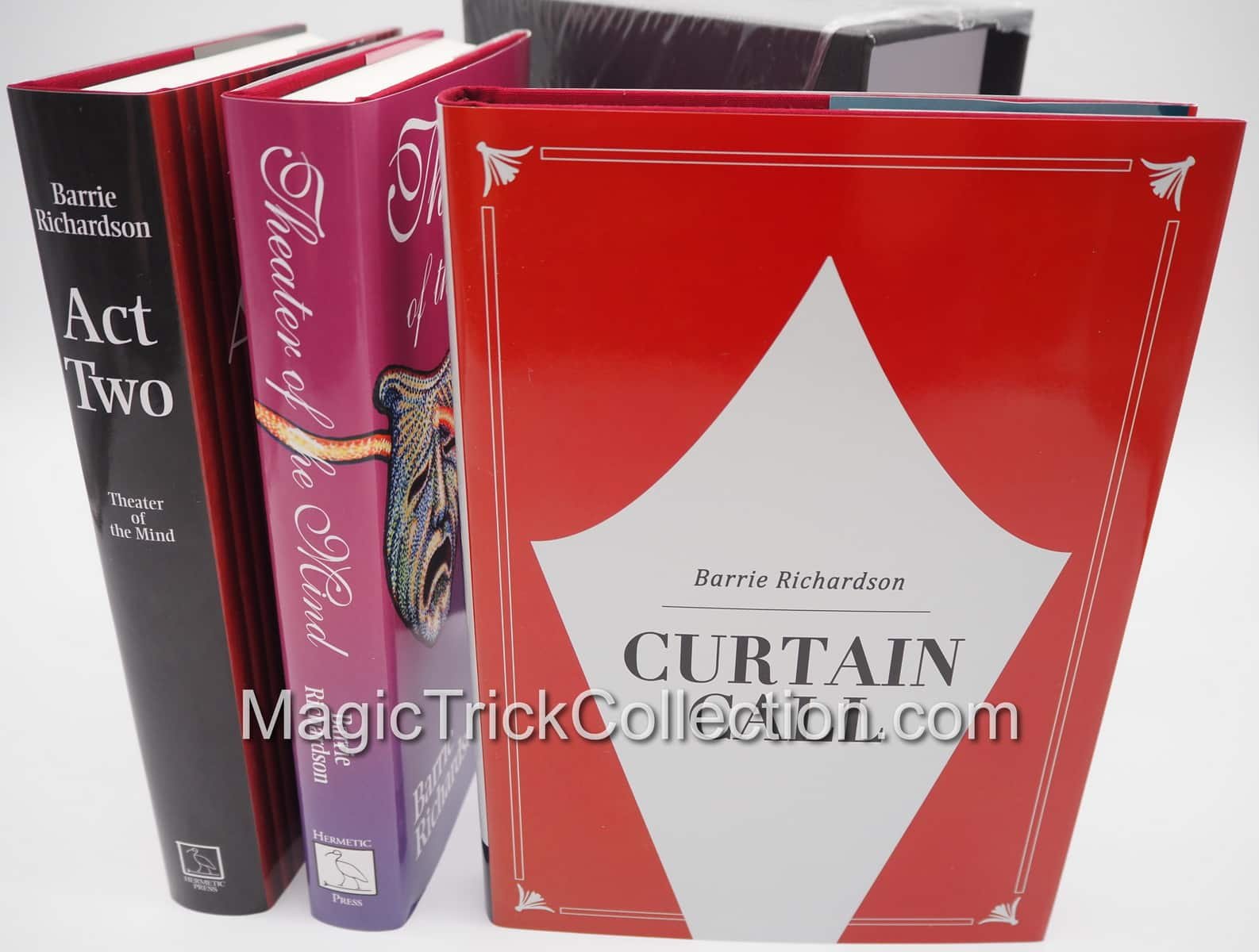 Barrie Richardson 3 Book Collector's Set, includes Theater of the Mind, Act Two, Curtain Call