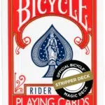 Bicycle stripper deck red rider back magic cards | magic trick collection