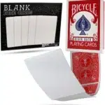 Bicycle blank face gaff cards for custom magic tricks | magic trick collection