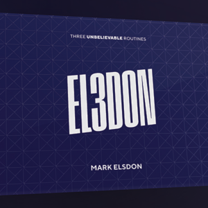 EL3DON is a magic bundle created by Mark Elsdon. The product is uniquely titled with a "3" because it provides three complete, professional-tier routines.