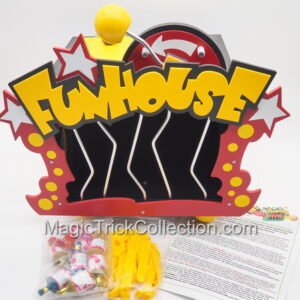 The Wacky Wolf Funhouse is a premium, professional comedy magic prop manufactured by ⁠Wolf's Magic for children entertainers and magic collectors