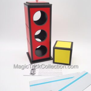 Future Magic Die Vision ultimate cube penetration using a tube, with a clear view through the tube where magically a die penetrations two steel partitions!