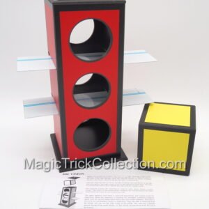 Future Magic Die Vision ultimate cube penetration using a tube, with a clear view through the tube where magically a die penetrations two steel partitions!