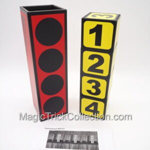 Future Magic Sensational Blocks is an interesting effect where the blocks arrange themselves based on the number written on the outside of the tube. 