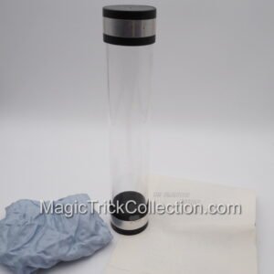 The Gilbertino Master Silk Tube is a parlor magic prop tube, two end caps, and a gimmick used to vanish, produce, or change the color of silk handkerchiefs. 