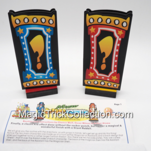 Wolf's Magic Micro Hip Hop Magician is a highly collectible, scaled-down version of the Wacky Wolf Hip Hop Magician stage magic prop created by Chance Wolf