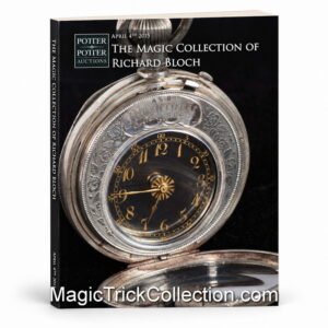 The auction catalog magic collection of Richard Bloch features magic items over 92 pages offered for auction, including apparatus, books, and ephemera.